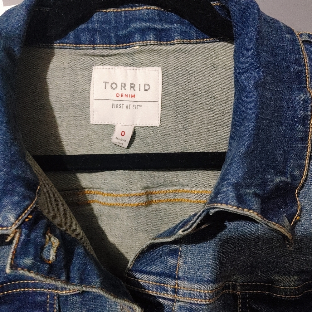 Torrid Jean Jacket - Picture 2 of 5